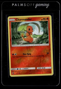 Charmander 1/70 Dragon Majesty Reverse Holo Common Pokemon - Image 1