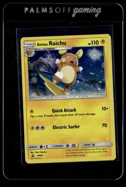 Alolan Raichu SM65 SM Black Star Promos Promo Pokemon - Image 1