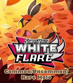 PICK YOUR CARD! Scarlet & Violet: White Flare - Common/Uncommon/Rare Holo - Image 1
