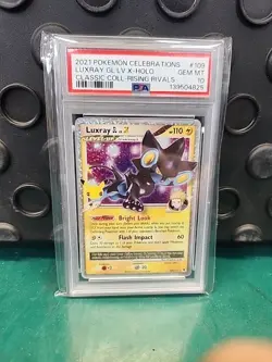 Pokemon Luxray GL Lv.X 2021 Celebrations 109/111 PSA 10 - Image 1