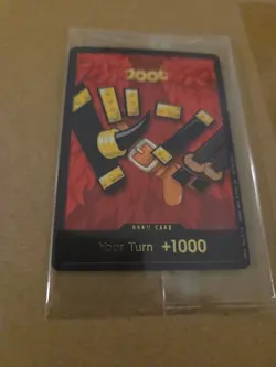 One Piece TCG Don!! Card - Treasure Cup Top 32 Monkey.D.Luffy Elbaph Don! - Image 1