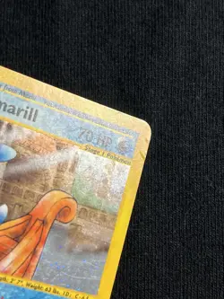 Azumarill H4/H32 Pokemon Card TCG Aquapolis Set Holo Played Condition - Image 5