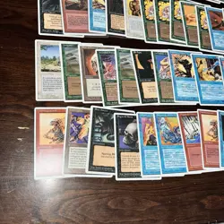 64x Lot Italian Revised MTG Cards White Border Foreign FWB - Image 5
