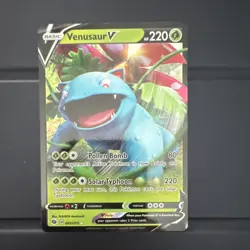 Pokemon Venusaur V 01/73 Champions Path Ultra Rare Holo Basic 220HP English Card - Image 1
