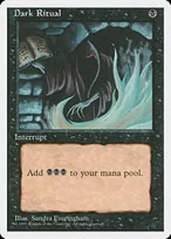 Dark Ritual (4ED-129) - common Near Mint - Image 1