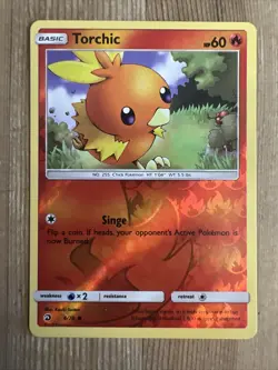 Pokemon TCG Torchic Dragon Majesty 4/70 Reverse Holo Common VLP - Image 1