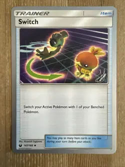Switch - 147/168 NM Pokemon Sun & Moon: Celestial Storm World Championships 2019 - Image 1