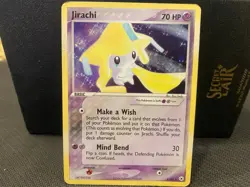 Pokemon TCG Jirachi Hidden Legends 8/101 Holo Rare 70 HP English Basic - Image 1