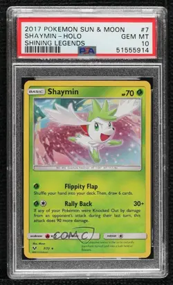 Shaymin Pokemon Sun & Moon Shining Legends #7 - Image 1