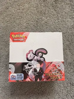 Pokemon TCG Destined Rivals Booster Box Brand New Small Tear ✅ - Image 1