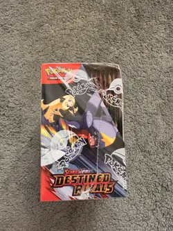 Pokemon TCG Destined Rivals Booster Box Brand New Small Tear ✅ - Image 2