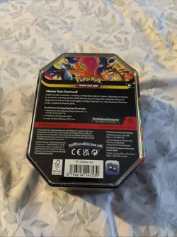 Pokemon Mega Charizard ex Factory Sealed Tin Box - Charizard Y - 4 Booster Packs - Image 2