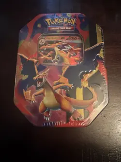 Pokemon TCG - Mega Charizard EX Tin — NEW & SEALED — **IN HAND** - Image 1