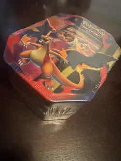Pokemon TCG - Mega Charizard EX Tin — NEW & SEALED — **IN HAND** - Image 3