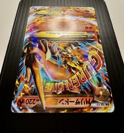 Pokemon TCG Japanese M Charizard EX 002/021 Mega Battle Deck Holo Rare - Image 3