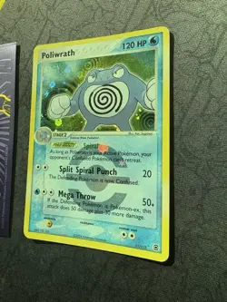 Pokemon Poliwrath 11/112 Holo Rare Reverse Holo Fire Red & Leaf Green 146💎NM💎 - Image 3
