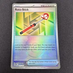Roto-Stick Poke Ball 127/131 SV: Prismatic Evolutions - Pokemon Card - NM/M - Image 1