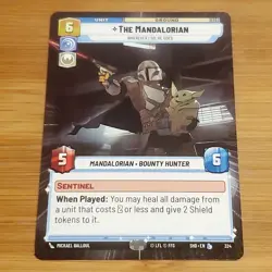 The Mandalorian Wherever I Go, He Goes, Hyperspace, Star Wars Unlimited - Image 1
