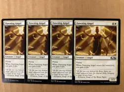 MTG 4x Dawning Angel # 11 Core Set 2020 M20 Pauper Magic the Gathering x4 NM - Image 1