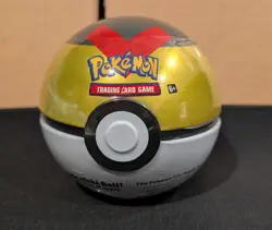 Pokemon TCG Level Ball Poke Ball Tin – H20 Ball (2021), Factory Sealed - Image 1