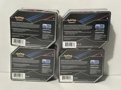 Pokemon Crown Zenith Galarian Moltres & Galarian Zapdos 5 Pack Tin Lot Of 4 - Image 3