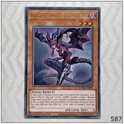 Lilith, Lady of Lament - TAMA-EN049 - Rare 1st Edition Yugioh - Image 1