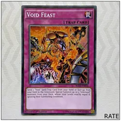 Void Feast - RATE-EN076 - Common 1st Edition Yugioh - Image 1