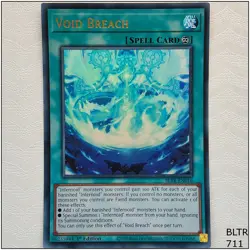Void Breach - BLTR-EN016 - Ultra Rare 1st Edition Yugioh - Image 1