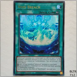 Void Breach - BLTR-EN016 - Ultra Rare 1st Edition Yugioh - Image 1