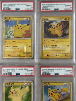 Japanese Pokemon Card Lot 9 Cards Pikachu - Image 3