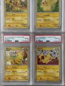 Japanese Pokemon Card Lot 9 Cards Pikachu - Image 5
