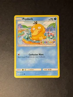 Psyduck Build-a-Bear Promo Card 028/149 *Unsealed* - Image 1