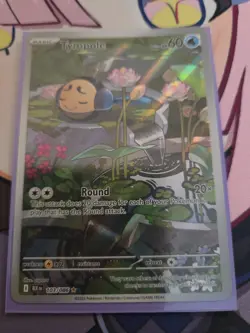Tympole 103/086 Pokemon TCG SV Black Bolt Illustration Rare Holo Card NM - Image 1
