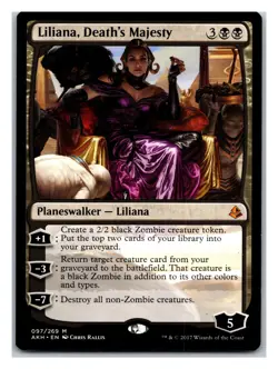 Amonkhet #97 Liliana, Death's Majesty - Image 1