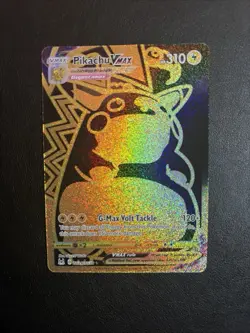 Pokemon Pikachu VMAX TG29/TG30 Ultra Rare Full Art Holo 310 HP 120+ Attack - Image 1