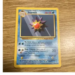 Wizards of the Coast Base Set Starmie 64/102 1999 Uncommon EN 60 HP - Image 1