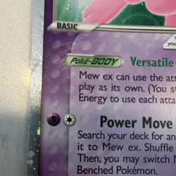 Pokemon TCG Mew ex 90 HP 88/92 EX Legend Maker Ultra Rare Holo English 2006 - Image 3
