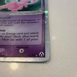 Pokemon TCG Mew ex 90 HP 88/92 EX Legend Maker Ultra Rare Holo English 2006 - Image 5