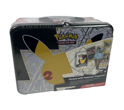 Pokemon Celebrations 25th Anniversary Collectors Chest Lunch Box Tin SEAL HOLE 820650809415 - Image 1