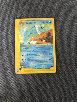 Vaporeon 33/144 Pokemon TCG Skyridge - LP - Image 1