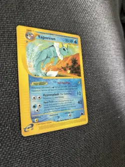 Vaporeon 33/144 Pokemon TCG Skyridge - LP - Image 2