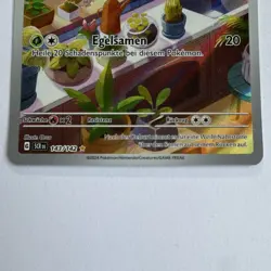 Pokemon Bisasam 143/142 SCR DE Stellarkrone Illustration Rare Holo NM German - Image 3
