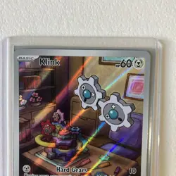 Pokemon TCG Klink 139/086 Sv: Black Bolt Holo Illustration Rare - Image 3