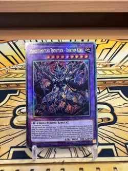 Yugioh Mementomictlan Tecuhtlica-Schopfungskonig MP25-EN010 Starlight Rare - Image 1
