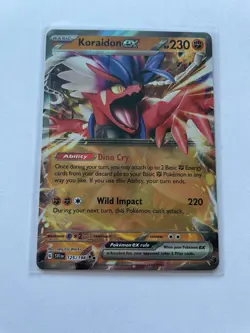 Koraidon ex 125/198 Scarlet And Violet Base Double Rare Pokemon Card Near Mint - Image 1