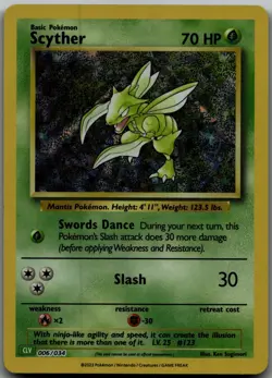Scyther foil Classic Collection Trading Card Game Classic 006/034 NM - Image 1