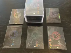 MTG Phyrexia All Will Be One Oil Slick Raised Foil Land 90 set (18 of each type) - Image 1