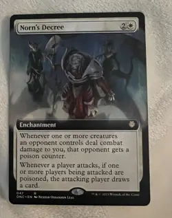 Norn's Decree Phyrexia: All Will Be One Regular Rare White Enchantment 047 NM - Image 1