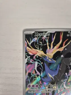 Xerneas Chaos Rising 091/086 Secret Rare Full Art Pokemon TCG Mega Evolutions - Image 2