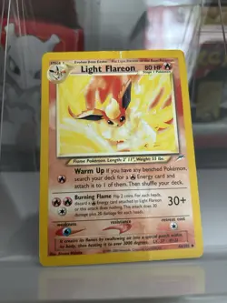 Pokemon TCG Light Flareon 46/105 Neo Destiny - Image 1